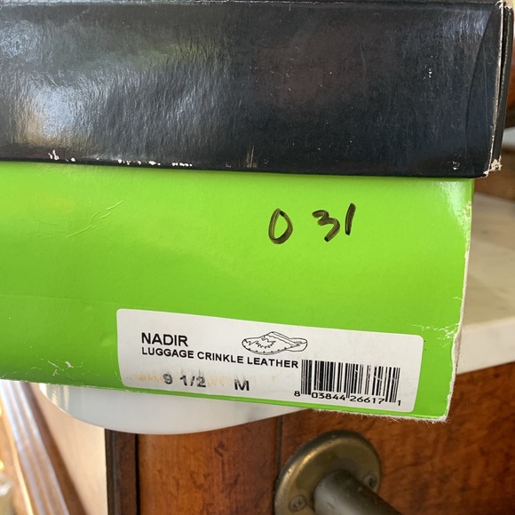 Sam Edelman Wood and Leather Clogs with Decorative Festhers - Picture 6 of 8